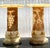 This exceptional pair of vintage Italian carved alabaster pedestals showcases the timeless elegance and artistry of...