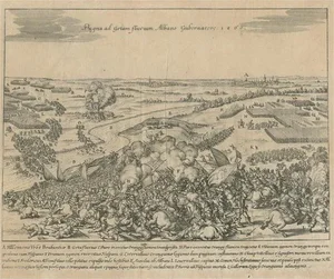 Coenraet Decker, Defeat at River Gete: The Fall of Orange to Alva in 1568, 1730, Paper