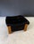 Animal Skin Postmodern Artona Ottoman in Leather by Afra & Tobia Scarpa for Maxalto, Italy, 1980s For Sale - Image 7 of 17