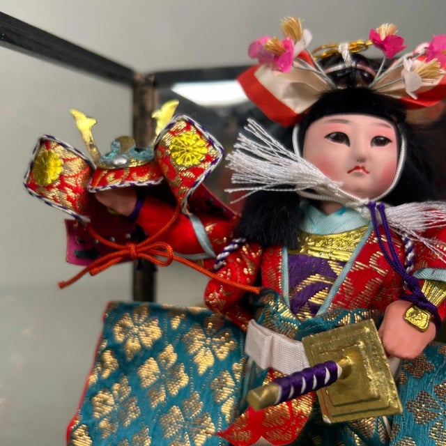 Mid-Century Samurai Satsuki Doll, Japan, 1950s-1970s For Sale - Image 4 of 16