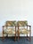 Vintage Twisted Wood Dorothy Draper Upholstered Barley Twist Armchairs For Sale - Image 11 of 18