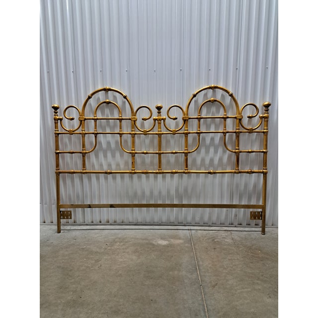 Mid 20th Century Kessler 270 Mid-Century Modern Gold Guild Headboard For Sale - Image 11 of 11