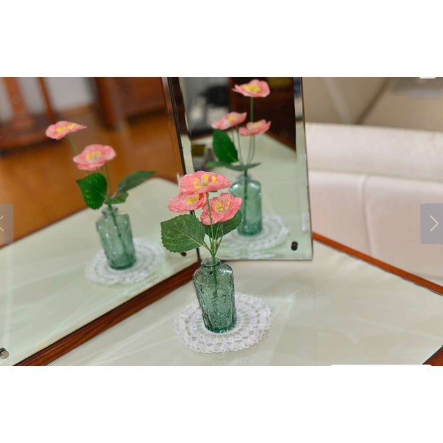 Art Nouveau Dressing Table with Three-Part Mirror, 1920s For Sale - Image 12 of 15