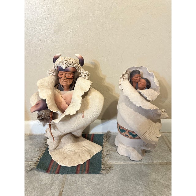 Two Signed Pieces 18 inches