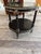 Marge Carson Neoclassical Style Ebonized & Silver-Gilt Two-Tier Side Table For Sale - Image 6 of 10