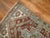 Early 20th Century Early 20th Century Rustic Brown Geometric Persian Heriz Runner For Sale - Image 5 of 6