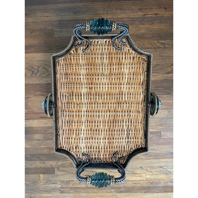 Late 20th Century Maitland Smith Tray Table For Sale - Image 9 of 9