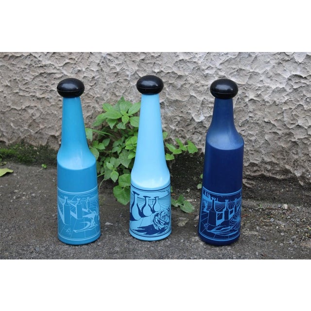 Colored Bottles by Salvador Dali, 1970s, Set of 3 For Sale - Image 12 of 12