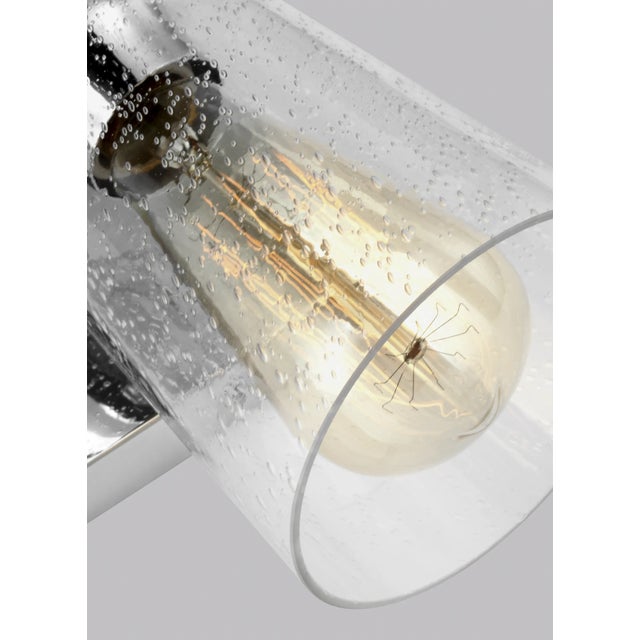 Traditional Sean Lavin by Visual Comfort Studio Mercer 1-Light Sconce, Chrome For Sale - Image 3 of 5