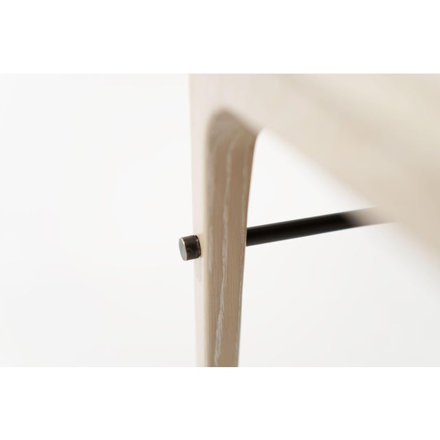 Linear Bench in White Oak Series 72 by Stamford Modern For Sale - Image 11 of 18