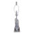Mid 20th Century Mid-Century Modern Glacier Skyscraper Lucite Table Lamp For Sale