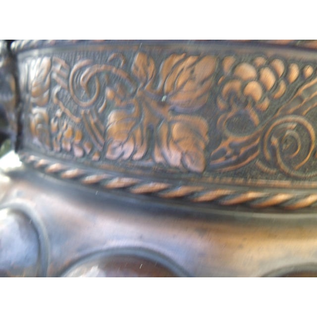Antique Copper Planter from GG Leykauf Nuremberg, 1890s For Sale - Image 4 of 16