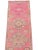 Hot Pink 1970s Pink Kurdish Herki Hand-Knotted Distressed Runner For Sale - Image 8 of 12