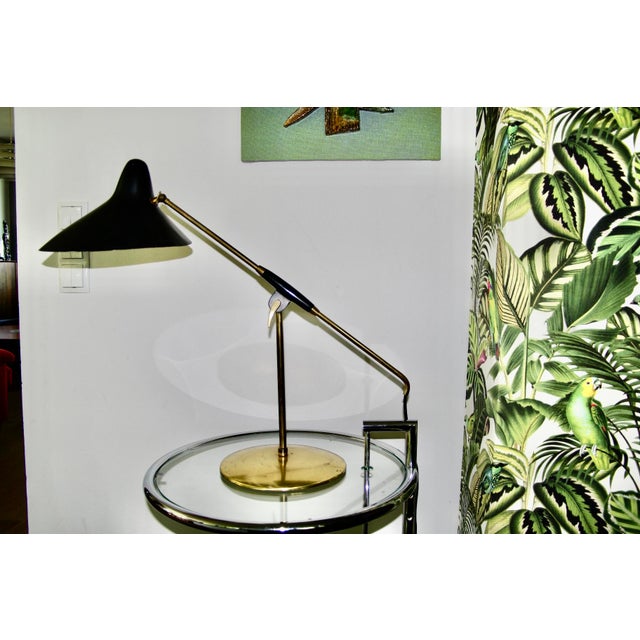 Very Bloom Desk Lamp by Svend Aage Holm-Sorensen 1950 For Sale - Image 13 of 13