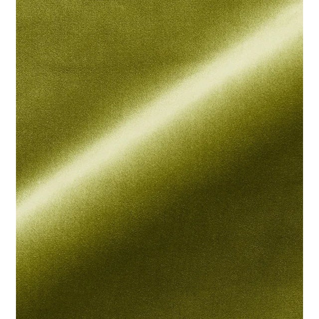 Traditional The House of Scalamandré Torino Velvet Fabric, Moss For Sale - Image 3 of 3