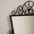 1970s Wrought Iron Wall Mirror, Antique, France, Circa 1970 For Sale - Image 5 of 8