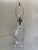 Vintage 1970s Stacked Lucite Helix Twist Spiral Table Lamp For Sale - Image 12 of 12
