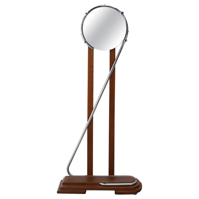 Chromed Mirror Bauhaus Style. For Sale - Image 14 of 18