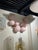 Pair of Murano Pink Cloud Sconces For Sale In Dallas - Image 6 of 6