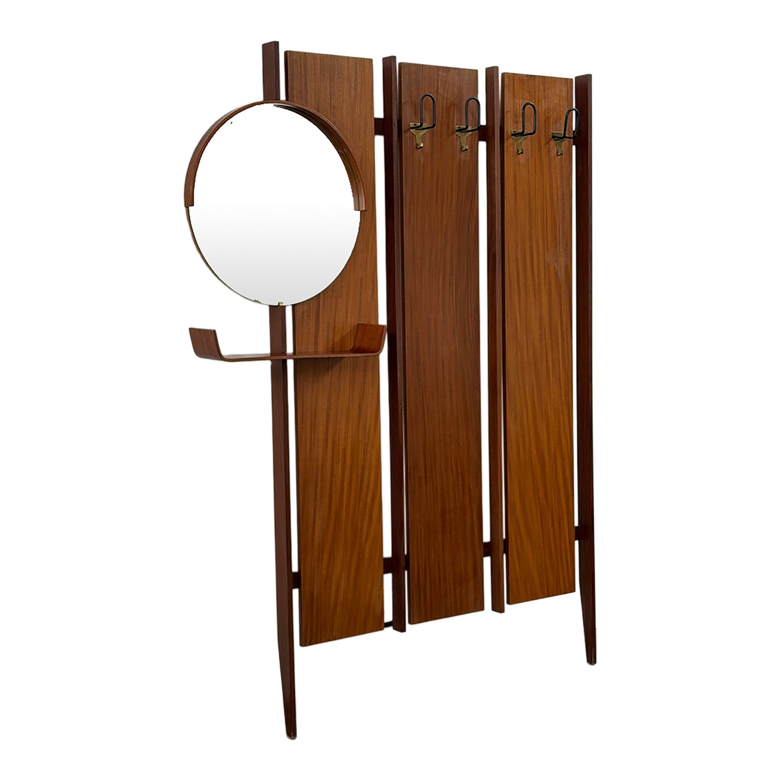 Fiarm Teak Entry Valet | Chairish