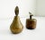 Brass Vintage Aged Brass Apple & Pear Salt & Pepper Shakers - A Set For Sale - Image 8 of 9