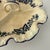 Vintage Blue and White Floral Divided Relish Dish With Scalloped Rim For Sale - Image 4 of 10