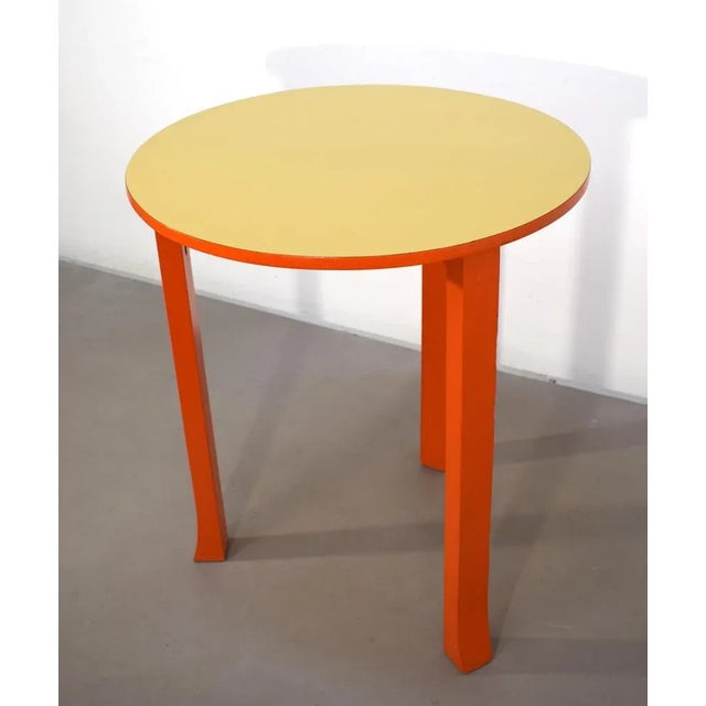 Mid-Century Modern Lacquered Wooden Dining Table, Italy, 1960s For Sale - Image 3 of 8