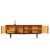 French Mid-Century Macassar and Ebony Sideboard, C. 1955. For Sale - Image 4 of 11