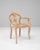 Wood 1900s French Louis XV Style Wood Patinated Open Armchair With Rattan Seat For Sale - Image 7 of 18
