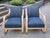 Blue 1987 Model 402 Lounge Chairs by Alvar Aalto for Artek For Sale - Image 8 of 17