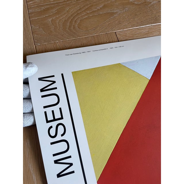 Contra Compositive V Stedelijk Museum Amsterdam Poster by Theo van Doesburg For Sale - Image 3 of 8