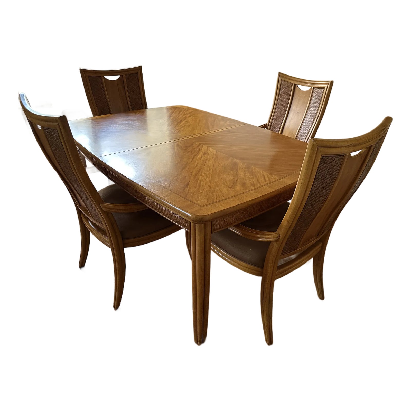 American Drew Antigua Table Extension Chairs Set of