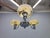 Art Deco Chandelier from Napako in Chrome & Marble Glass, 1930s For Sale - Image 4 of 15