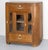 French Glass and Teak Cabinet, France, 1950 For Sale - Image 3 of 11