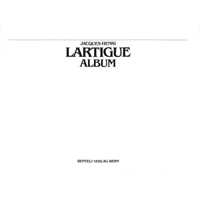 LARTIGUE, Jacques-Henri [95] pp. Benteli Verlag Bern 1986 8 1/2" x 11 1/2" Jacques Henri Lartigue (13 June 1894 – 12...