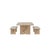 Portman Dining Set by Wood Tailors, Set of 3 For Sale - Image 9 of 11