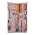 Pink Handwoven Berber Wool Rug - 9.5 X 6.5 Ft For Sale