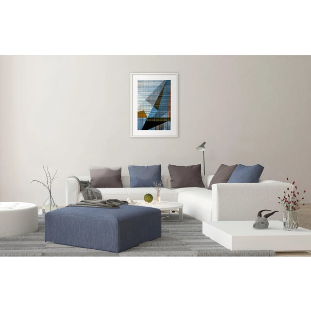 New media art. Edition: Unique, Unframed. A vector is a mathematical quantity that communicates a trajectory toward a...