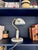 Glass Vintage Notary Lamps, 1970s, Set of 2 For Sale - Image 7 of 9