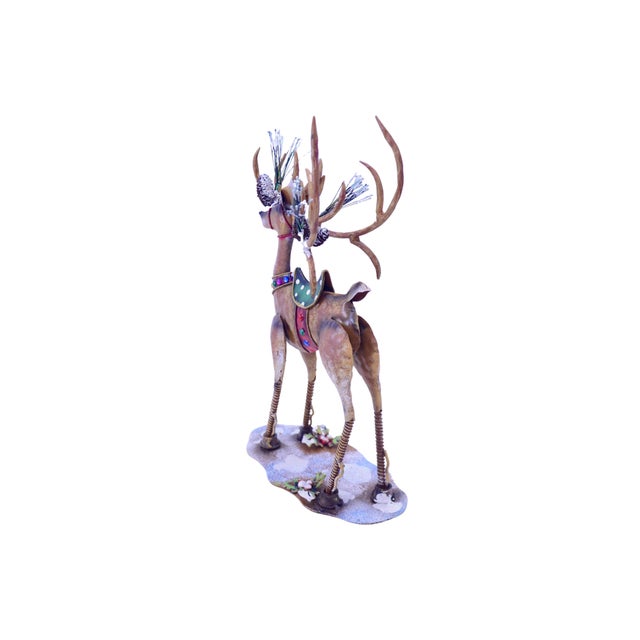 Holiday 14" Stag Reindeer For Sale - Image 4 of 10