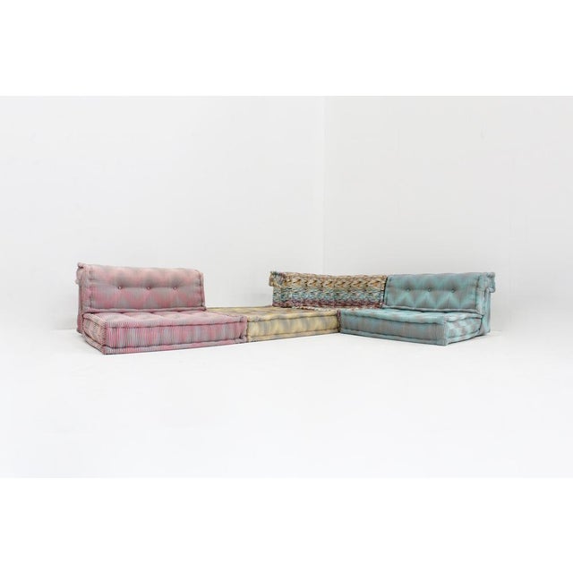 Early 21st Century Mah Jong Modular Sofa by Hans Hopfer for Roche Bobois, 2010s, Set of 7 For Sale - Image 5 of 15
