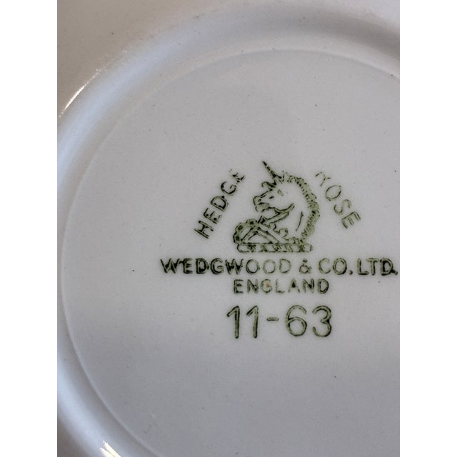 1960s Wedgwood White Embossed Bowls, Set of 4 For Sale - Image 10 of 10