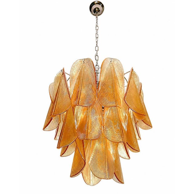 1990s Italian Murano Glass Chandelier, 1990s For Sale - Image 5 of 9