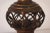 Oriental Style Patinated Brass Lamp Stand For Sale - Image 4 of 10
