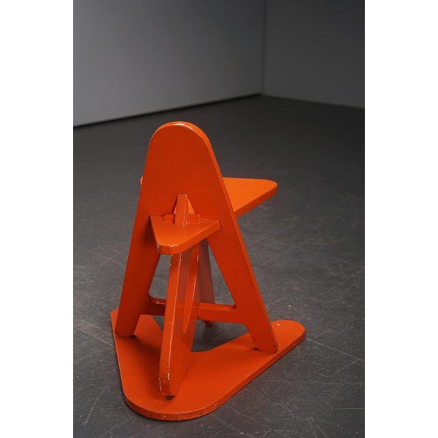 Architectural Side Chair, 1970s For Sale - Image 10 of 14