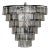 NOIR Carnegie Chandelier in Black Metal - Large For Sale