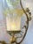 Gold Early 1900's Art Nouveau English Stevens & Williams Gas Chandelier Converted to Electric For Sale - Image 8 of 12