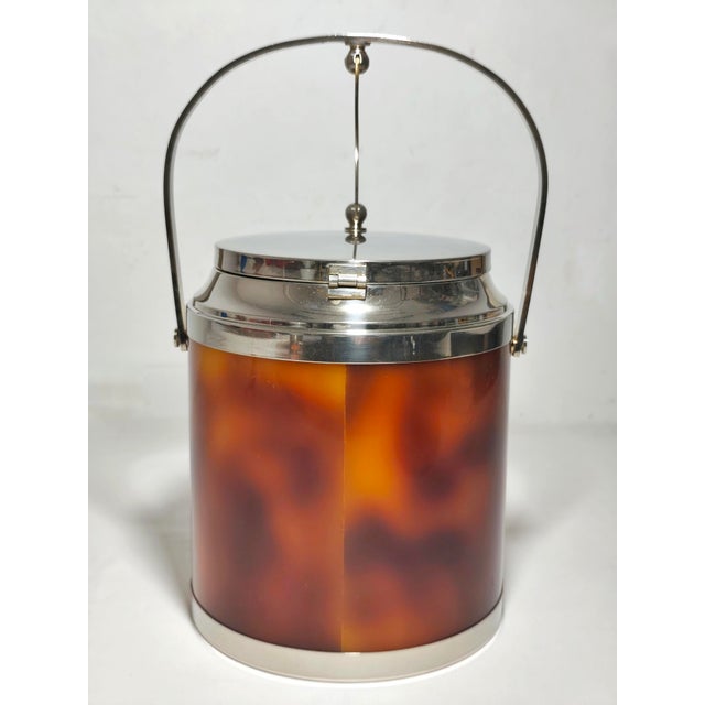 1980s Metal and Methacrylate Ice Chest, Spain, 1970s For Sale - Image 5 of 10