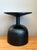 Vintage Modernist Black Wood Accent Table For Sale - Image 18 of 18