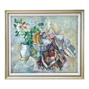 William Meyerowitz, Post Impressionist Oil Painting Still Life With Fruit William Meyerowitz Wpa Art